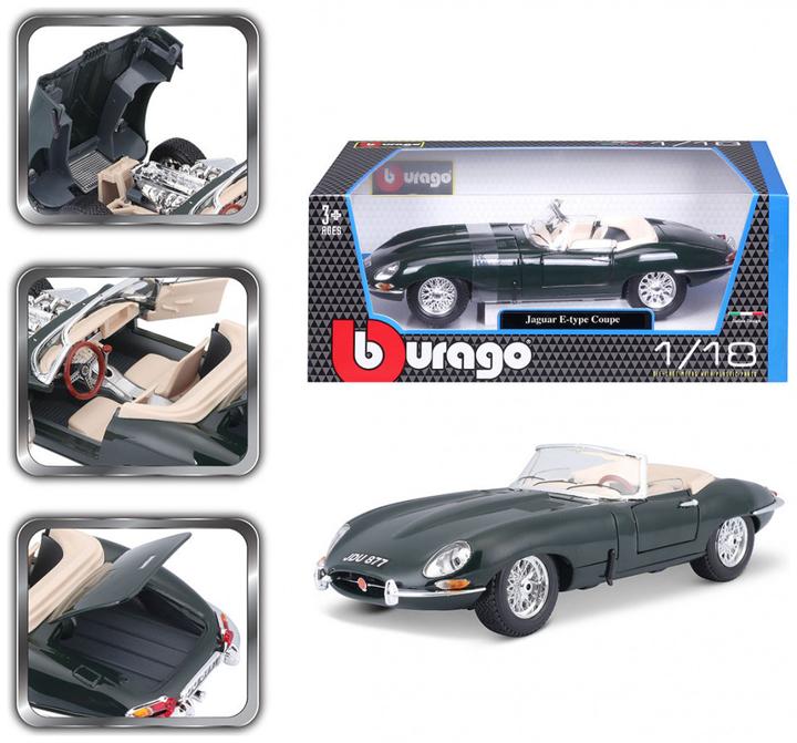 Immagine prodotto Bburago Jaguar E Cabriolet