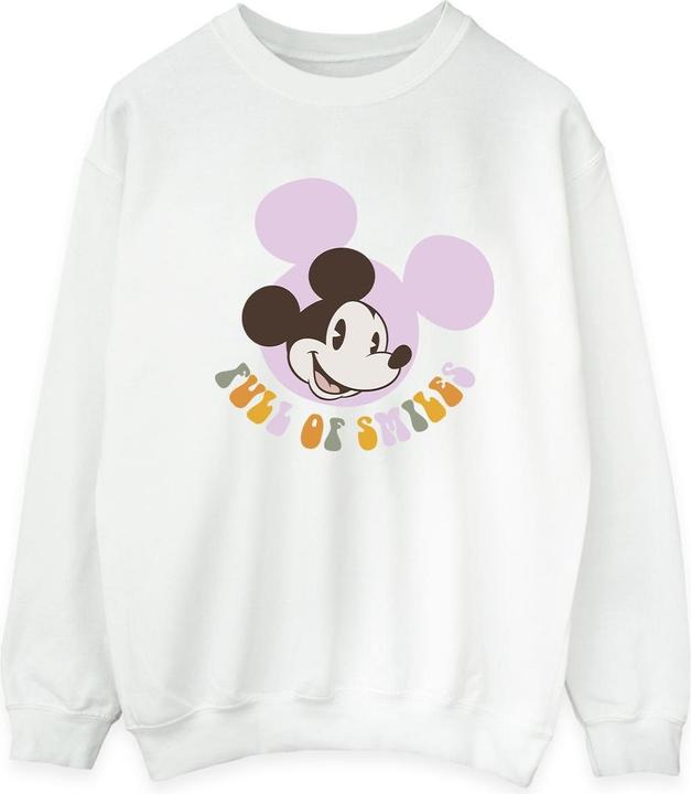 Actual product image Disney Mens Mickey Mouse Full Of Smiles Sweatshirt (XL)