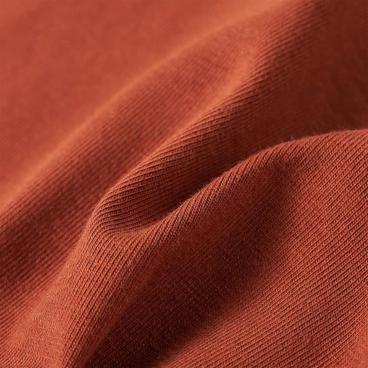Actual product image VidaXL Children's long-sleeved shirt Cognac 92,Material: 95 % cotton. 5 (92)