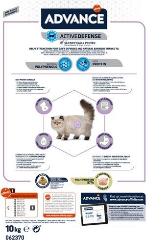 Image du produit Advance Sterilized Hairball Adult 10kg (Adulte, 1 pcs, 10120 g)