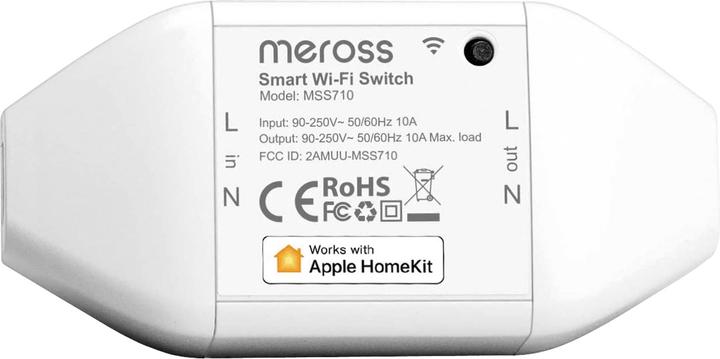 Image du produit Meross Commutateur Wi-Fi intelligent