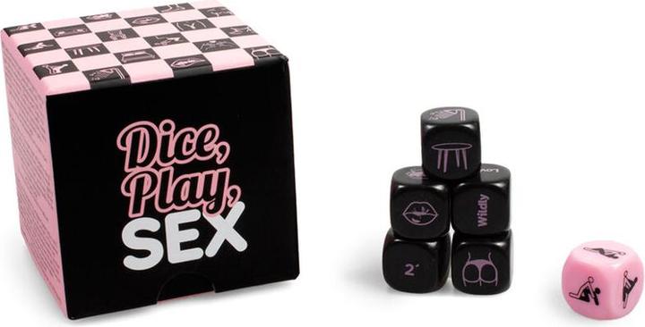 Produktbild Secret play Dice, Play, Sex (Würfelspiel, Englisch, Französisch, Niederländisch, Portugiesisch, Italienisch, Deutsch)