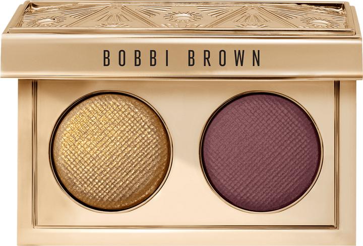 Actual product image Bobbi Brown Luxe Eye Shadow Duo Dancefl.Glam (Supernova, Midnight Toast, Frosted, Make a toast, Rich mat, Rich Lustre, Dancefloor Glam, Dream Gleam)