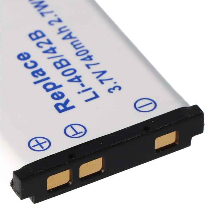 Actual product image Sanyo Battery Li-42B, Xacti VPC-T700, T850 (Rechargeable battery)