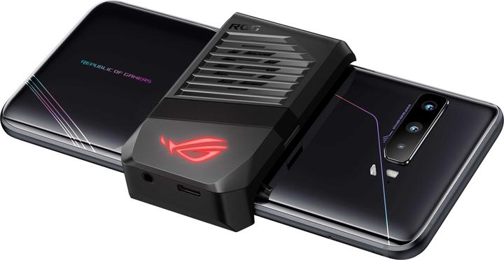 Immagine prodotto ASUS ROG Phone 3 (16GB) (512 GB, Nero, 6.59", Doppia SIM, 64 Mpx, 5G)
