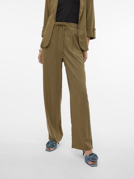 Immagine prodotto Vero Moda VMJESMILO Pantaloni a vita media Pantaloni a gamba larga (S)