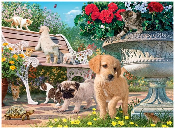 Actual product image Anatolian 3326 puzzle 260XL pcs. Animals playing hide and seek by Steve Read (260 pieces)