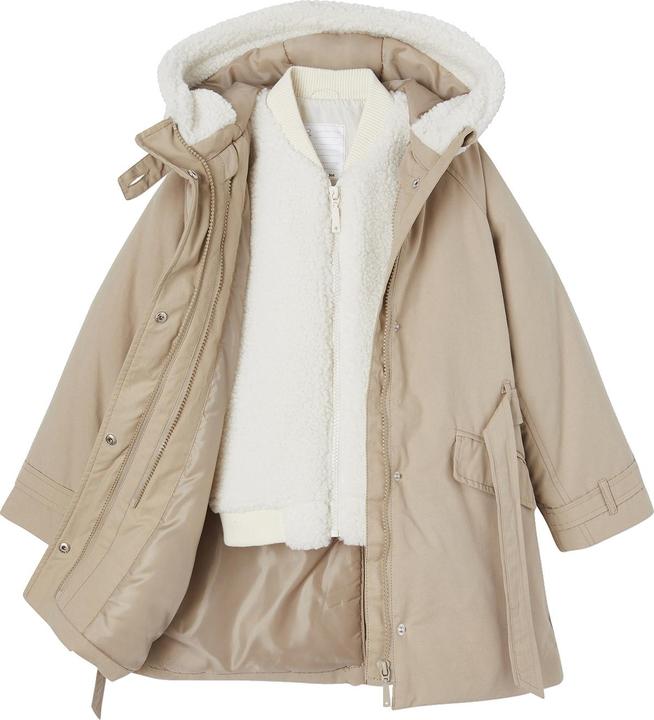 Produktbild Vertbaudet Mädchen 3-in-1-Parka mit Recycling-Polyester (128)