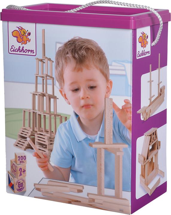 Actual product image Eichhorn Wood construction kit