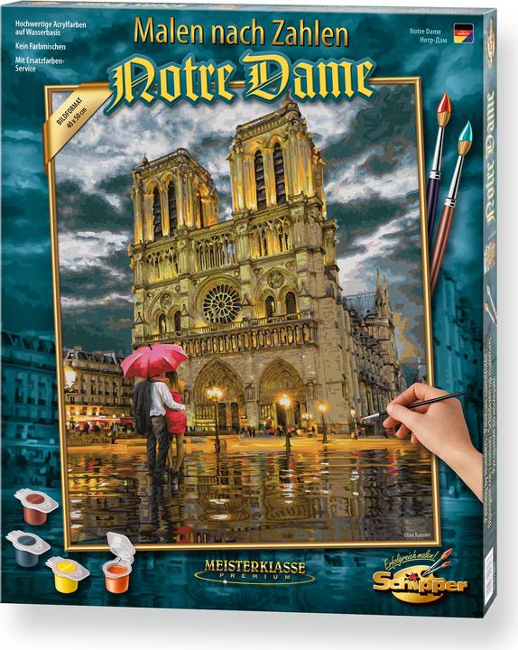 Actual product image Schipper Painting by numbers - Notre Dame