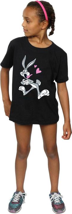 Actual product image Looney Tunes Girls Bugs Bunny In Love Cotton T-Shirt (116)
