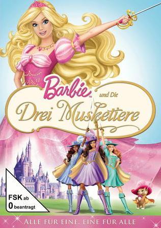 Immagine prodotto Barbie e i tre moschettieri (DVD, 2009, Turco, Inglese, Tedesco)