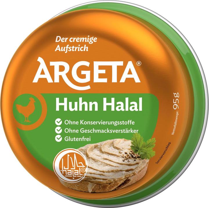 Actual product image Argeta Servings Chicken Halal 95 g (95 g)