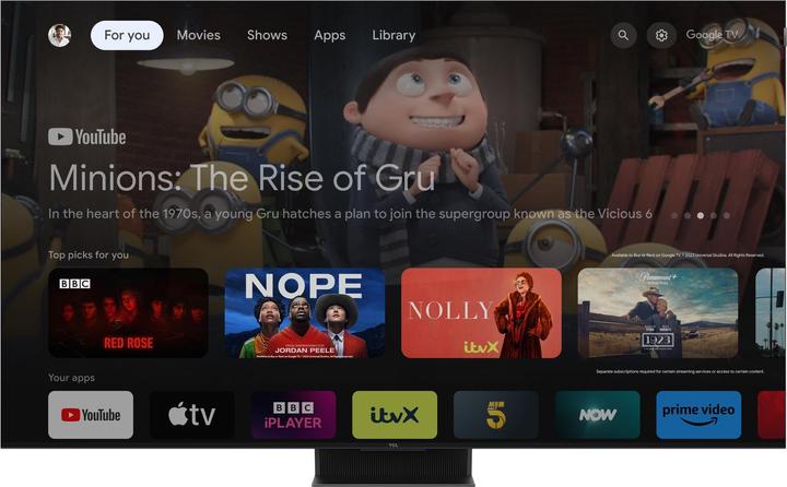Image du produit TCL 75C855 (75", Mini-LED, 4K, 2024)