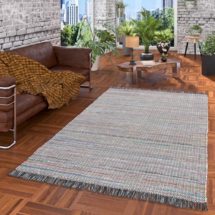 Produktbild Pergamon Baumwolle Natur Teppich Cayenne (200 x 300 cm)