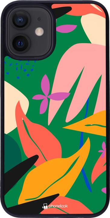 Immagine prodotto PhoneLook Cover Silicone nero Giungla astratta (Apple iPhone 12 mini)