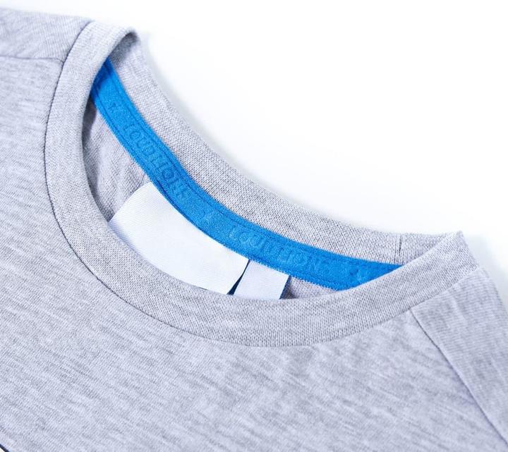 Immagine prodotto VidaXL Maglietta da bambino grigio 92,Materiale: 95 % cotone. 5 (92)