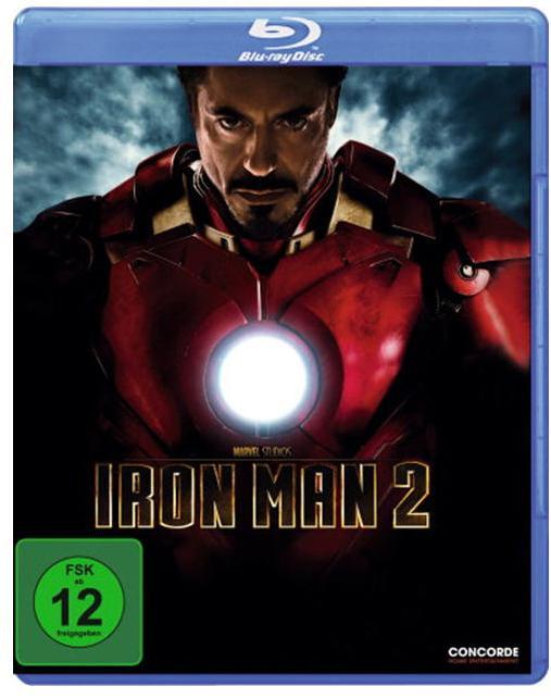 Iron Man 2 (Blu-ray, 2010, Englisch, Deutsch)