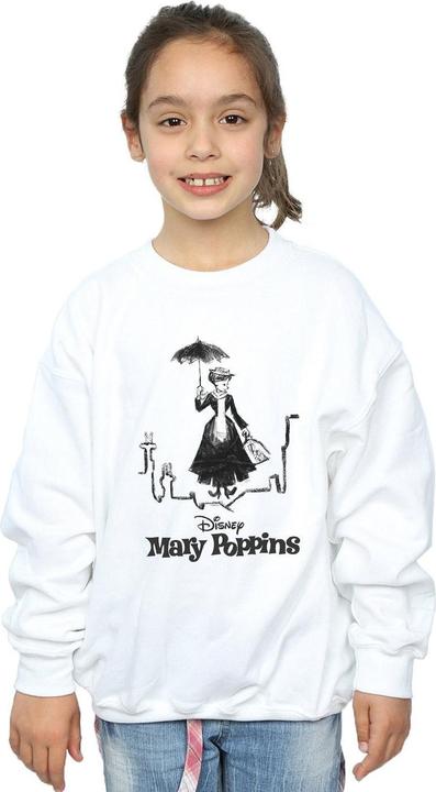 Immagine prodotto Disney Mary Poppins Rooftop Landing Felpa Ragazze (152, 158)