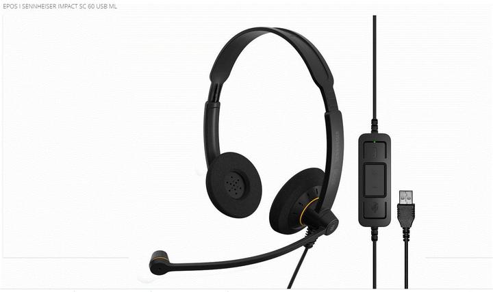 Productafbeelding EPOS Impact SC 60 ML (Bedraad, USB-A)