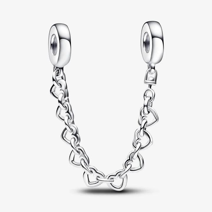 Image du produit Pandora Verbundene Herzen Komfortkette (Argent sterling)