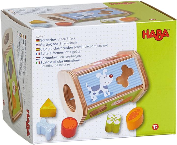 Immagine prodotto Haba Scatola di ordinamento plug-in spuntino