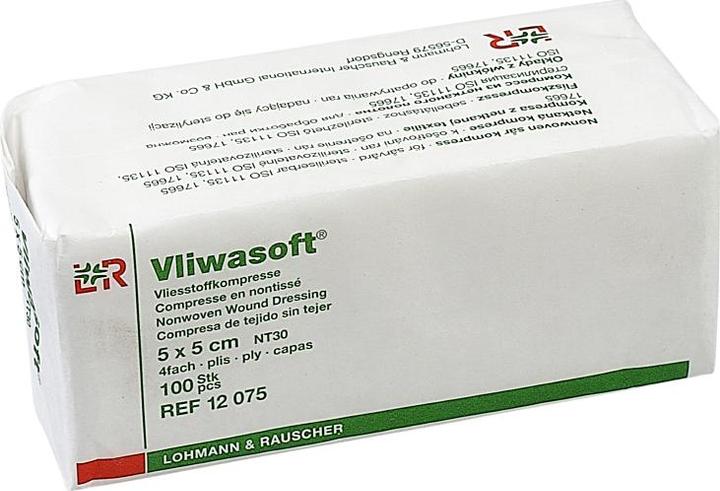 Actual product image Lohmann & Rauscher Nonwoven compresses
