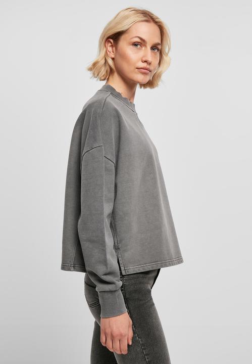Actual product image Urban Classics Ladies Heavy Terry Garment Dye Crewneck - 19387 (5XL)