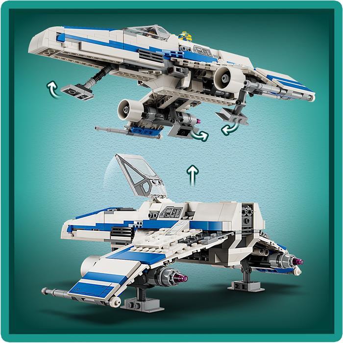 Immagine prodotto LEGO New Republic E-Wing vs. Shin Hatis Starfighter (75364, LEGO Star Wars)