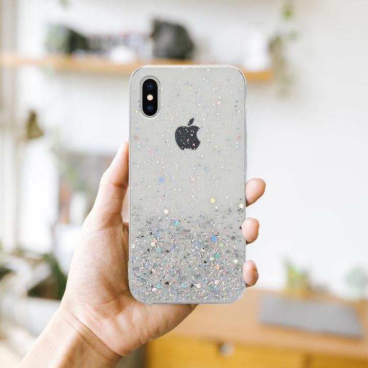 Produktbild Cadorabo TPU Cover funkelnder Glitter (Apple iPhone XS Max)