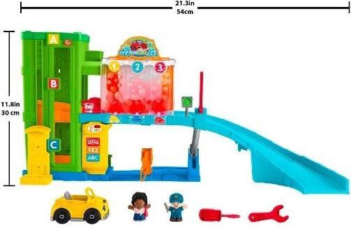 Actual product image Fisher-Price Edukacyjna myjnia samochodowa (Polish)