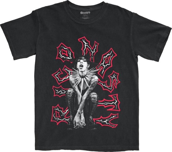 Immagine prodotto Rico Nasty Maglietta in cotone punk unisex per adulti (M)