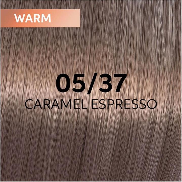 Actual product image Wella Shinefinity (Caramel, Espresso, 05/37 Light Brown Gold Brown)