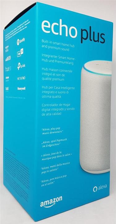 Image du produit Amazon Echo Plus (2ème gène) (Amazon Alexa, IFTTT)