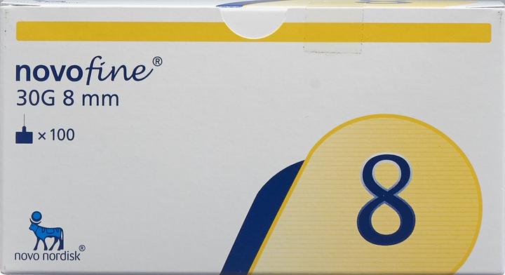 Actual product image Novofine Hypodermic needles 8mm 30G (100 pcs) (Pen needles + disposable needles)