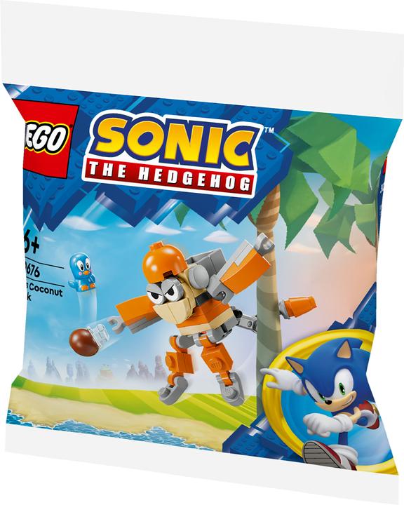 Immagine prodotto Jakks Pacific L'attacco di Kiki al cocco (30676, LEGO Sonic)