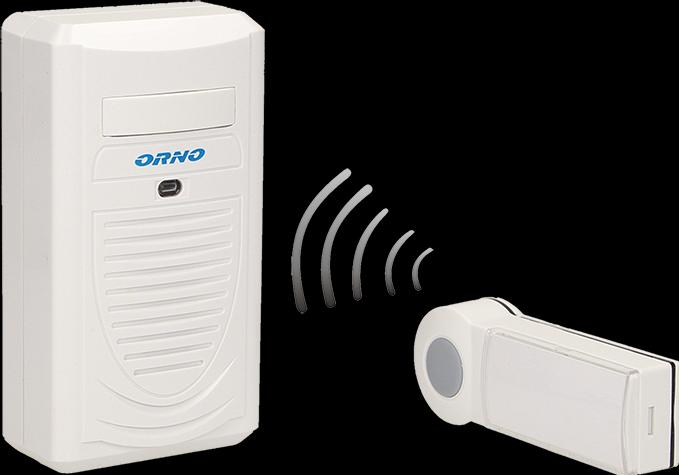 Produktbild MGA ORNO DISCO 230V Funkklingel Aussen Wasserdicht mit Reichweite 80m (Funk)