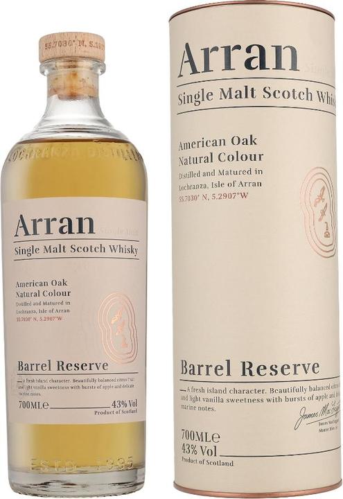 Immagine prodotto Arran Distillery Riserva di barili (Single Malt, 1 x 70 cl)