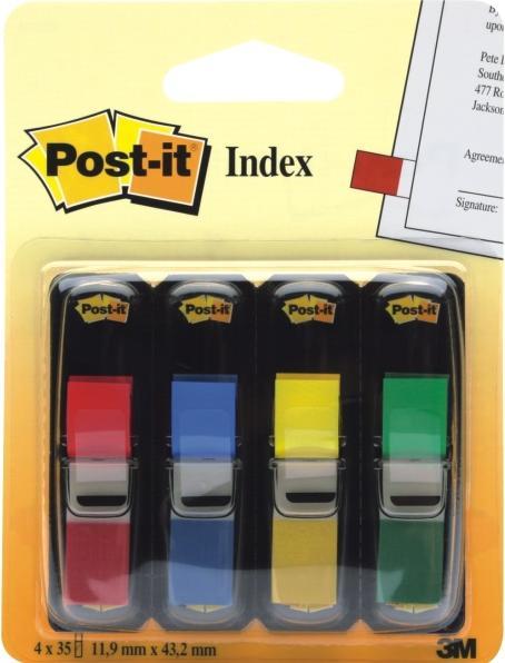 Actual product image Post-it Index Mini (1 x 7 x 12 cm)