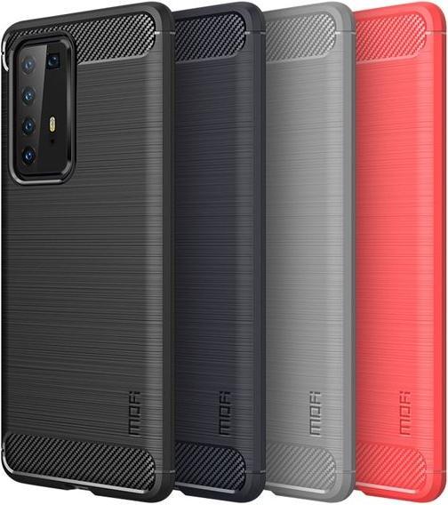 Actual product image Mofi Carbon Fiber TPU Series (Huawei P40 Pro)