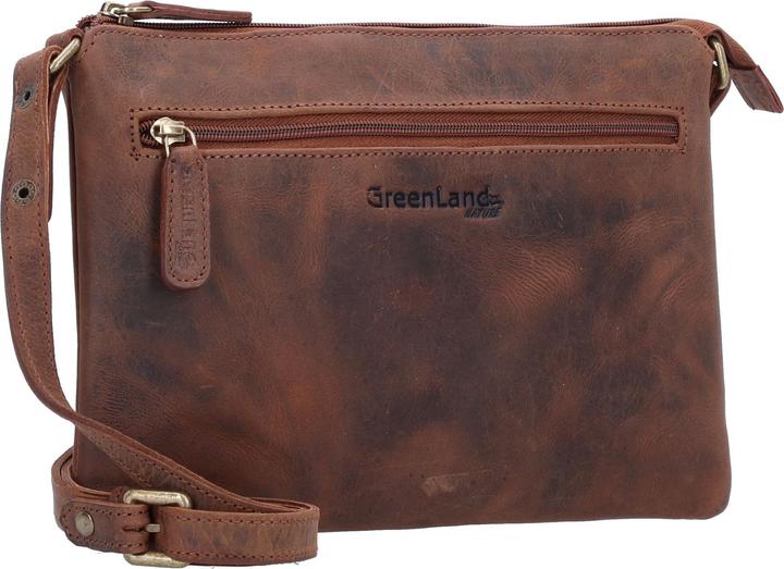 Immagine prodotto Greenland Nature Montenegro borsa a tracolla RFID in pelle 28 cm