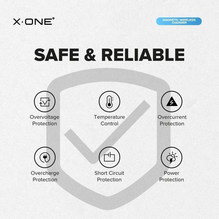 Immagine prodotto X-One Dock station Magnetic Wireless Charger Stand compatible with MagSafe 15W (15 W)