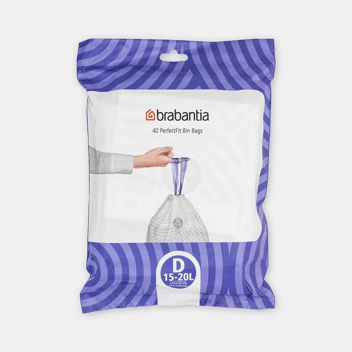 Actual product image Brabantia PerfectFit Bags (40 x, 20 l)
