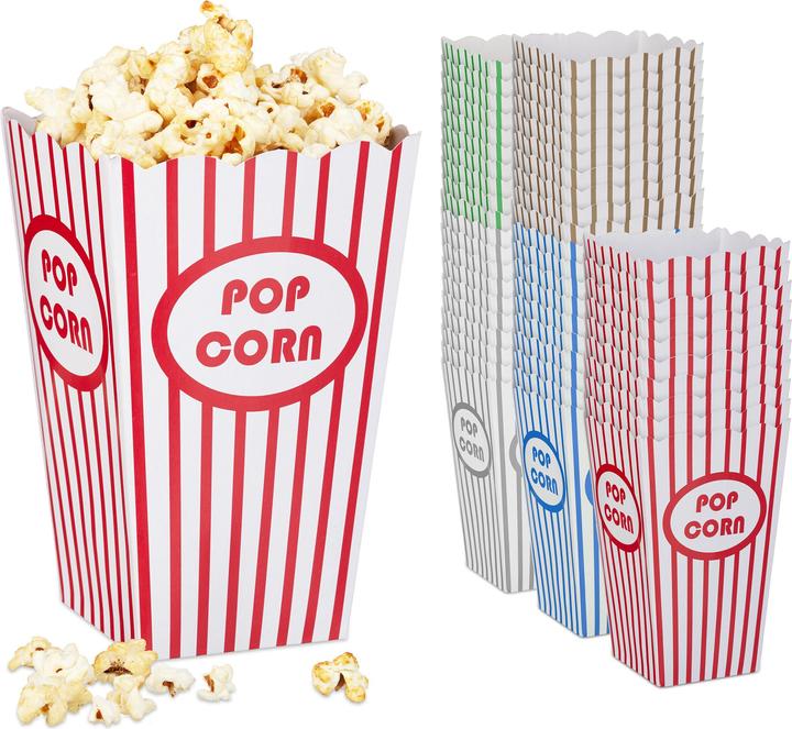 Image du produit Relaxdays 50x sachets de pop-corn (50 x)