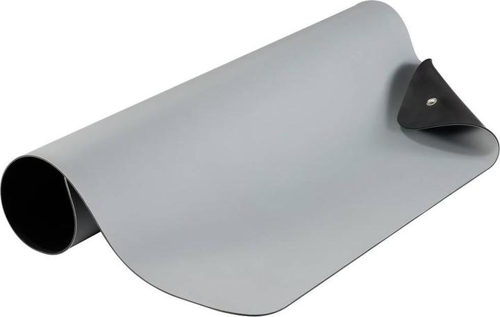 Productafbeelding Tru Components TC-12356316 ESD-matten set Grijs (L x B x H) 550 x 550 x 2 mm 1 S (Statische bescherming)