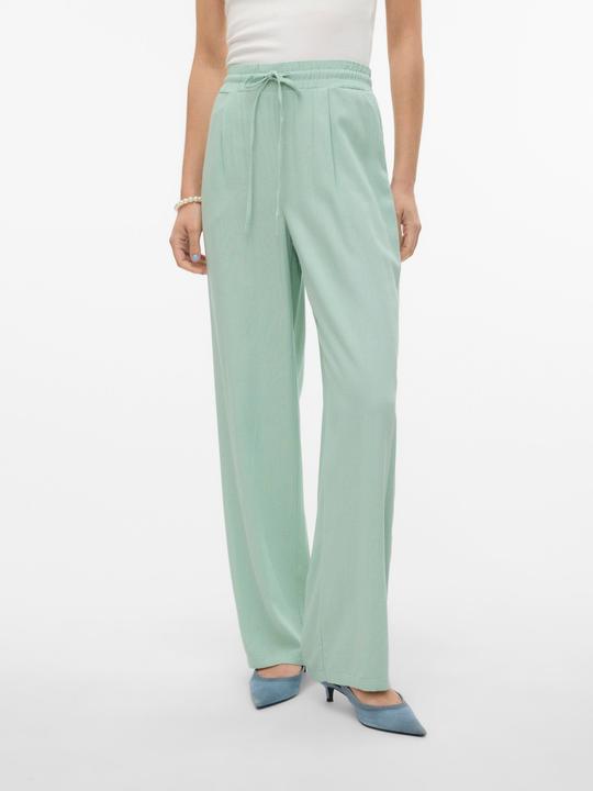 Actual product image Vero Moda VMJESMILO Mid-rise waist trousers Wide leg trousers (S)