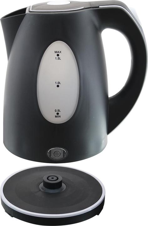 Produktbild Emerio Wasserkocher, 1.3L, Wasserstandsanzeige, schwarz (1.30 l)