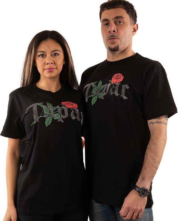 Actual product image Tupac Rose Logo (L)