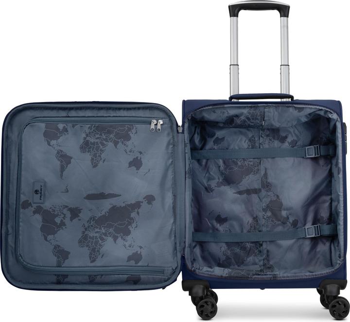 Immagine prodotto Franky Melbourne 3.0 Carrello cabina a 4 ruote da 55 cm con piega ad espansione (0.03 l, Bagaglio a mano (fino a 50 litri))