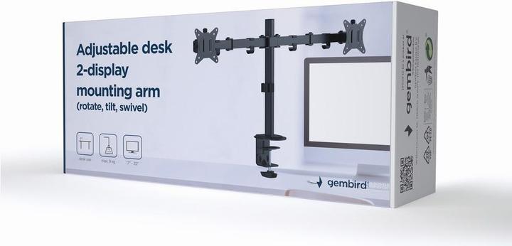 Immagine prodotto Gembird MA-D2-01 (Tavolo, 32")